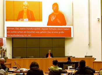 Ursula Frenz, Beauftragte für die Belange von Menschen mit Behinderung der Stadt Mannheim