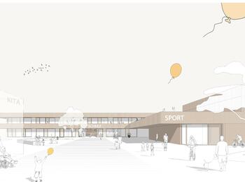 Visualisierung OKF Architekten GMBH + Botzian Architektur, Osnabrück 