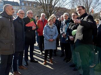 Besuch von Nicole Razavi MdL, Ministerin für Landesentwicklung und Wohnen des Landes Baden-Württemberg (01)