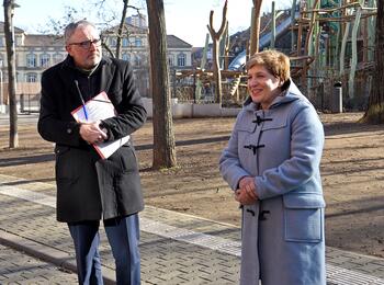 Besuch von Nicole Razavi MdL, Ministerin für Landesentwicklung und Wohnen des Landes Baden-Württemberg