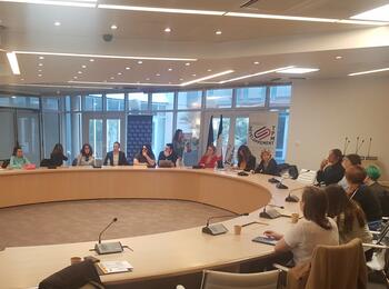 Mannheimer Jugendgruppe besucht den Jugendrat Toulon