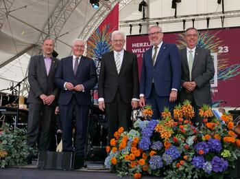 Redner BUGA23 Eröffnung