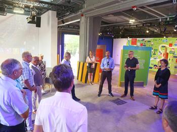 Bürgermeisterrundgang auf der BUGA