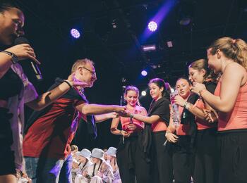 Preisverleihung beim 25. Streetdance-Contest