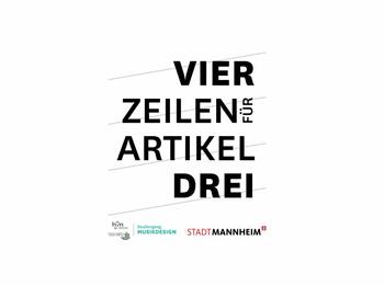 Vier Zeilen für Artikel 3