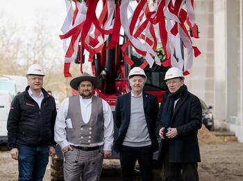 Richtfest für BAUHAUS auf Columbus