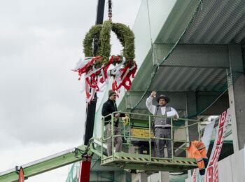 Richtfest für BAUHAUS auf Columbus (02)