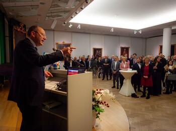 Empfang für Handball-Delegationen