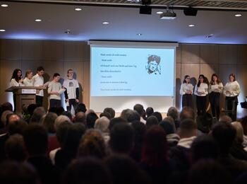 Gedenkveranstaltung für die Opfer des Holocausts 2024