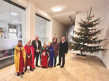 Besuch der Sternsinger im Rathaus 2024 (01)