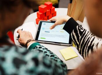 Mitwirk-o-Mat Tablet