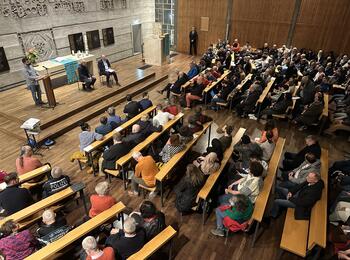 Dialogveranstaltung zum geplanten islamischen Gemeindezentrum