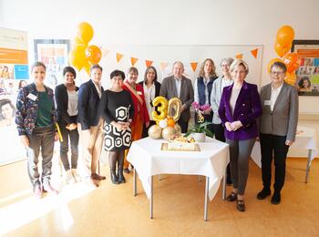 Besuch Ministerin Hoffmeister-Kraut in Kontaktstelle Frau und Beruf