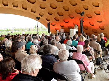 Wiederöffnung BUGA Klimapark-West auf Spinelli
