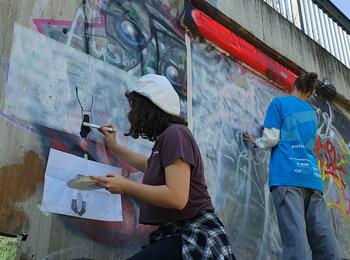 Freiwilligentage 2024: Kreativ für Mannheim in Neckarau