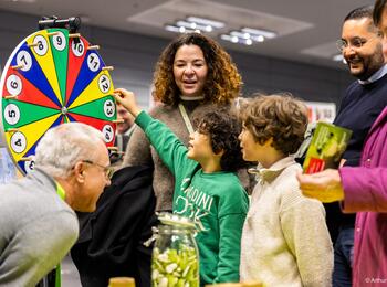 Neujahrsempfang - Glücksrad