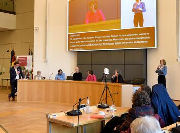 Forum Inklusion und Barrierefreiheit „Zusammenarbeit und Netzwerke in Mannheim"