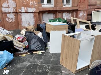 illegale Müllablagerung