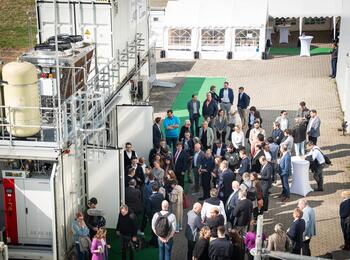 Die Eröffnung des Projekts "Mannheim 001"