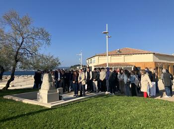 Gemeinsames Gedenken an den Hubschrauberabsturz 1982