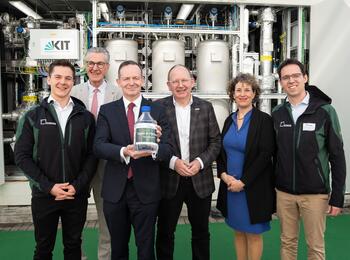 Einweihung e-Methanol-Anlage "Mannheim 001"