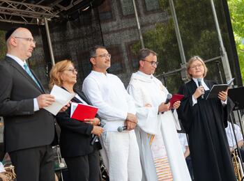 Interreligiöses Friedensgebet zum Gedenken an Rouven Laur