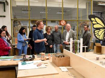 OB Specht bei der JVA Mannheim