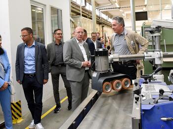 OB Specht bei der JVA Mannheim