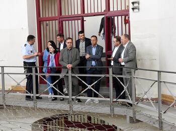 OB Specht bei der JVA Mannheim