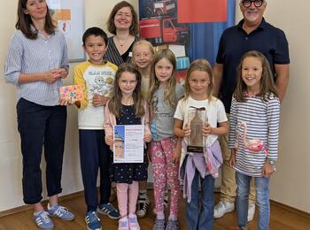 "Hoch hinaus" Lesepreis Erster Preis der 2. Klassen