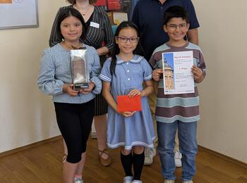 "Hoch hinaus" Lesepreis Erster Preis der 4. Klassen