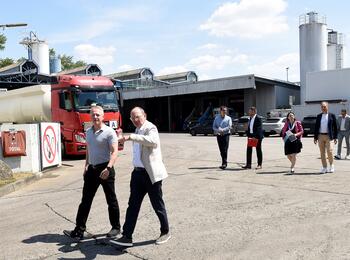 OB Firmenbesuch bei der GLASS Gruppe