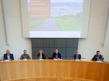 Pressekonferenz zum Mannheimer Zukunfthaushalt