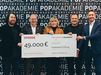 Übergabe des Vermögens der Stiftung der Mannheimer Wirtschaft