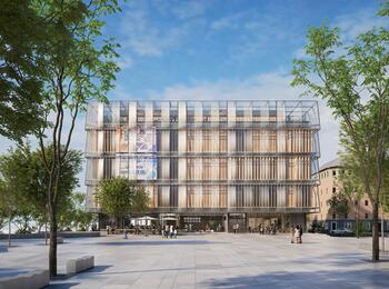 Forum Deutsche Sprache - Visualisierung außen