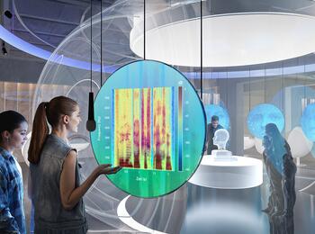Forum Deutsche Sprache - Visualisierung innen