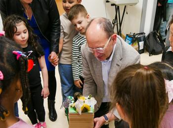 Geschenk für die Kinder der Kita Hochstätt