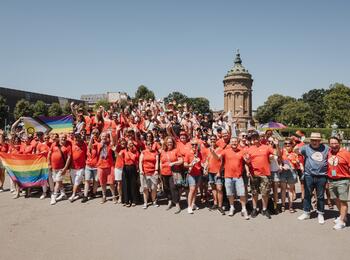 Stadt Mannheim bei "Monnem Pride" 2026