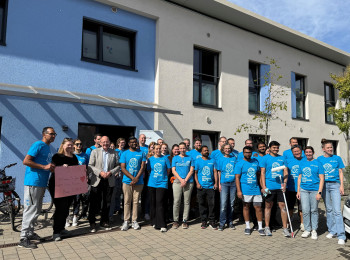 10. Freiwilligentage der MRN: OB-Rundgang im Kinder- und Jugendheim St. Josef