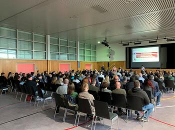 Publikum Rückansicht