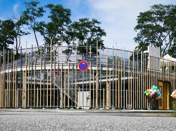 Außenansicht des Jugendtreffs Luzenberg