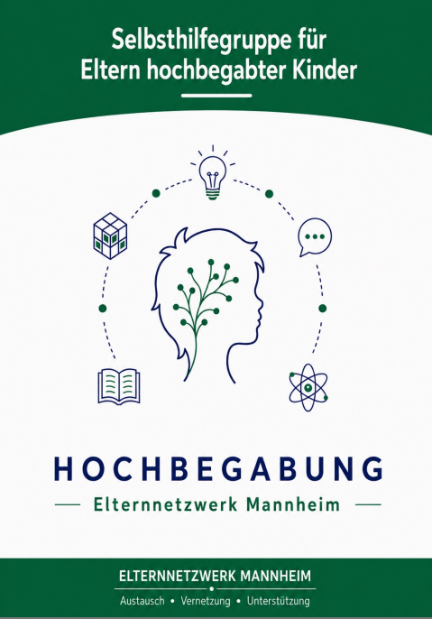 Flyer Selbsthilfegruppe Hochbegabung