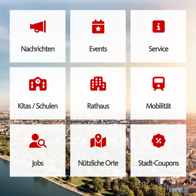 Mannheim-App Screenshot