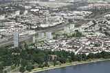 Glückstein-Quartier: Luftbild von Westen