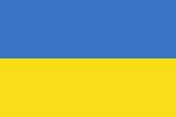 Bild der ukrainischen Flagge