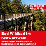 Bad Wildbad im Schwarzwald mit Jahrhunderte alter Badtradition - Stadtführung und Baumwipfelpfad