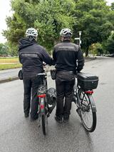 Allein im Juni und Juli hat der Ordnungsdienst auf dem Fahrrad rund 1.250 Kilometer zurückgelegt.
