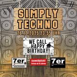 7er Clubnight: Simply Techno