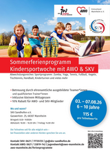 Sommerferienprogramm - Kindersportwoche mit AWO & SKV