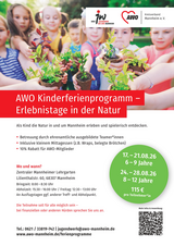 AWO Kinderferienprogramm - Erlebnistage in der Natur (Woche 2)